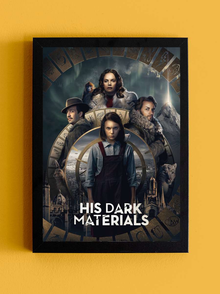 Karanlık Cevher - His Dark Materials Dizi Tablo Siyah Çerçeveli Dizi Poster Duvar Tablo