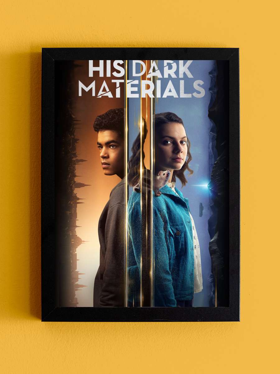 Karanlık Cevher - His Dark Materials Dizi Tablo Siyah Çerçeveli Dizi Poster Duvar Tablo