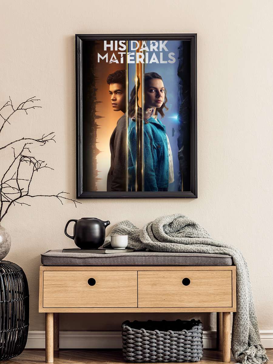 Karanlık Cevher - His Dark Materials Dizi Tablo Siyah Çerçeveli Dizi Poster Duvar Tablo