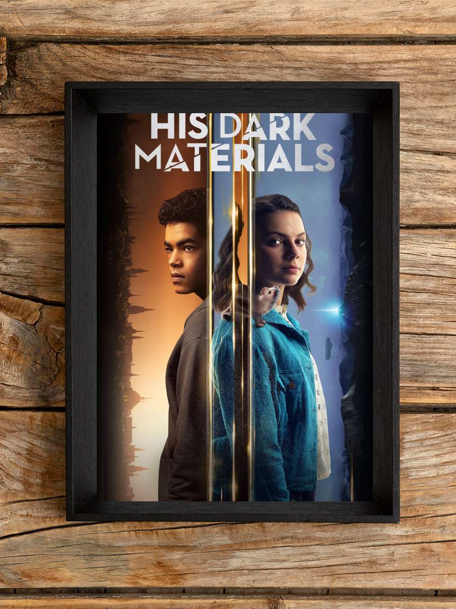 Karanlık Cevher - His Dark Materials Dizi Tablo Siyah Çerçeveli Dizi Poster Duvar Tablo