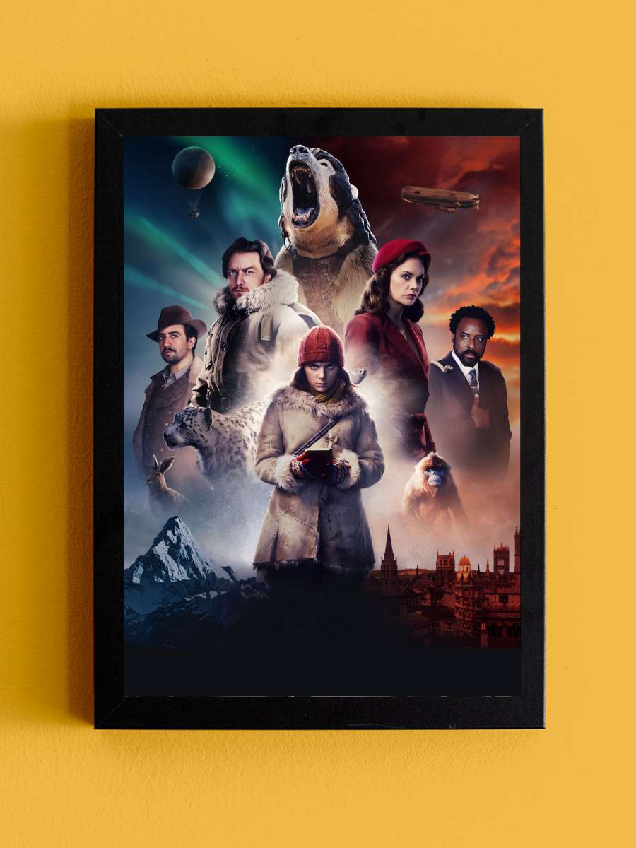 Karanlık Cevher - His Dark Materials Dizi Tablo Siyah Çerçeveli Dizi Poster Duvar Tablo