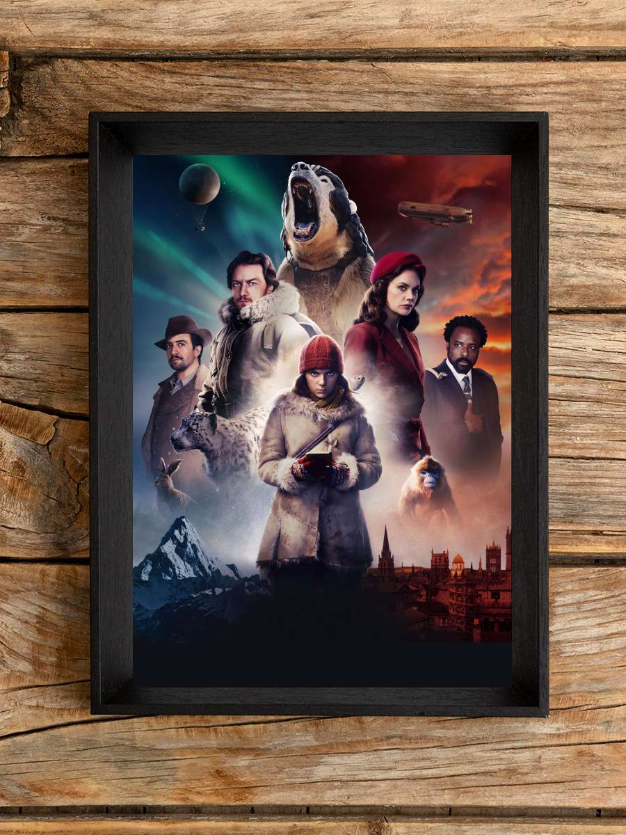 Karanlık Cevher - His Dark Materials Dizi Tablo Siyah Çerçeveli Dizi Poster Duvar Tablo