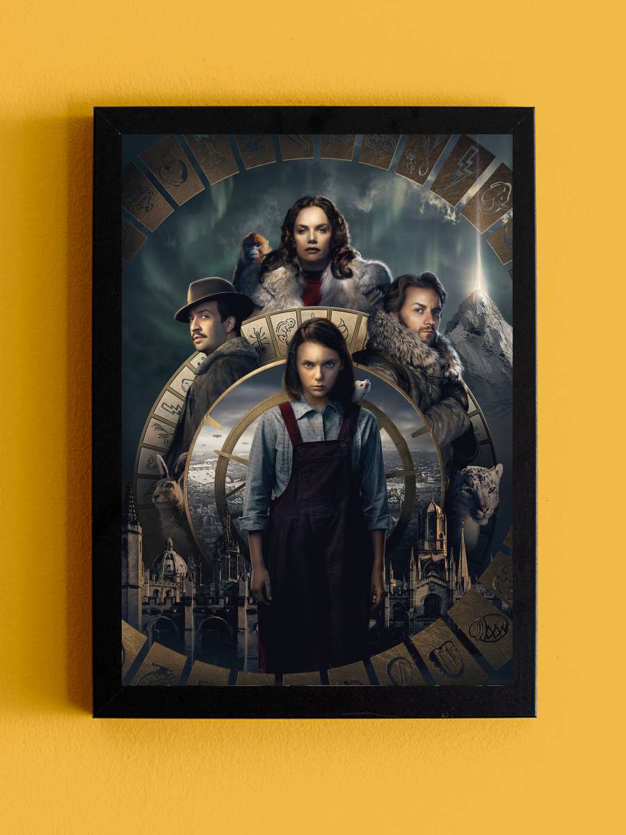 Karanlık Cevher - His Dark Materials Dizi Tablo Siyah Çerçeveli Dizi Poster Duvar Tablo