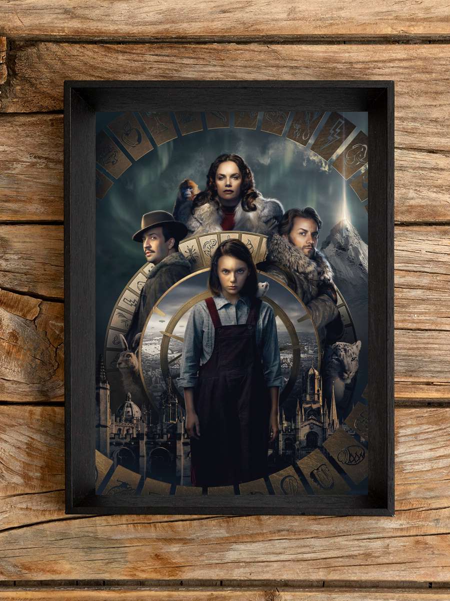 Karanlık Cevher - His Dark Materials Dizi Tablo Siyah Çerçeveli Dizi Poster Duvar Tablo