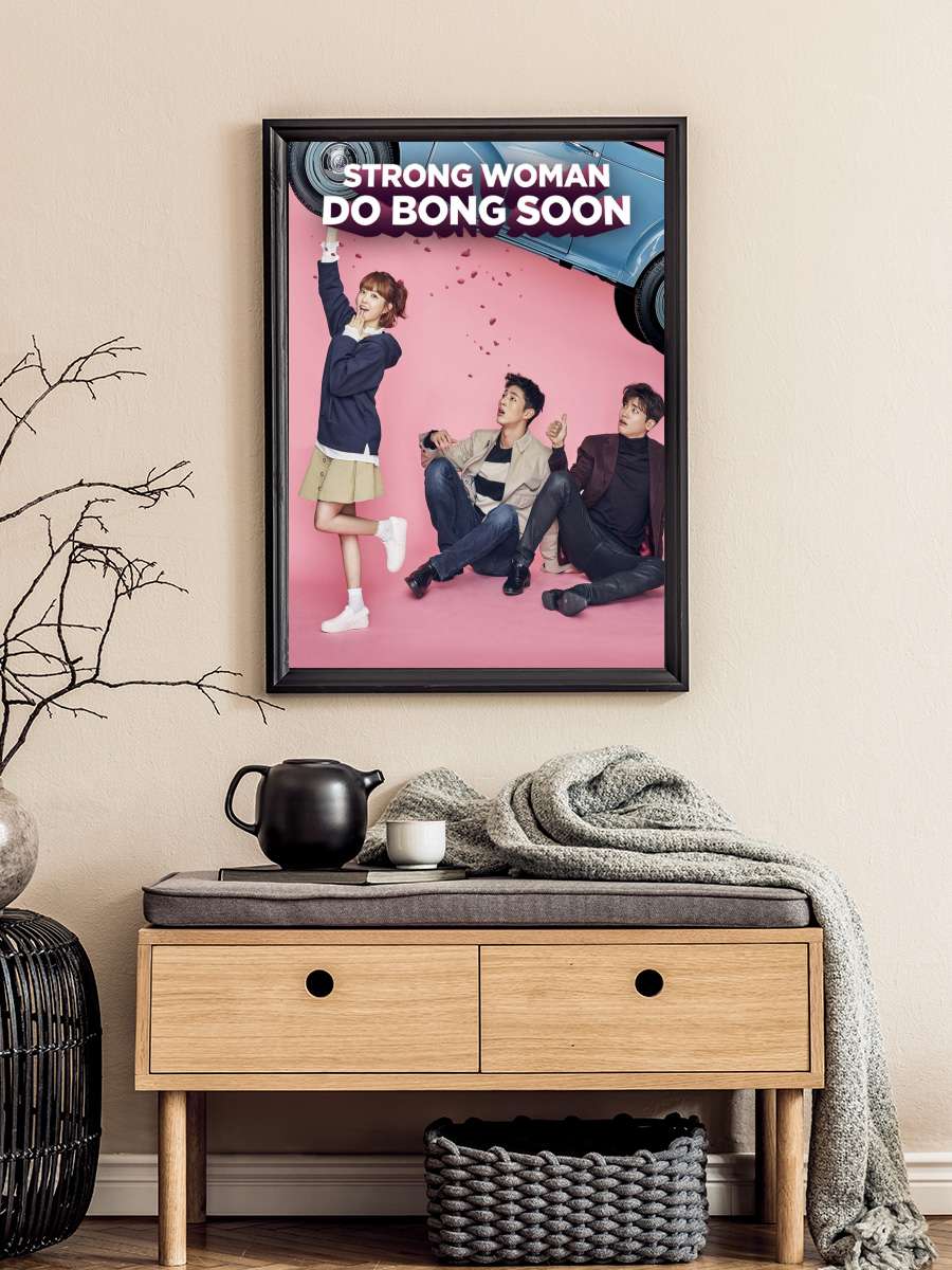 Strong Woman Do Bong-Soon - 힘쎈여자 도봉순 Dizi Tablo Siyah Çerçeveli Dizi Poster Duvar Tablo