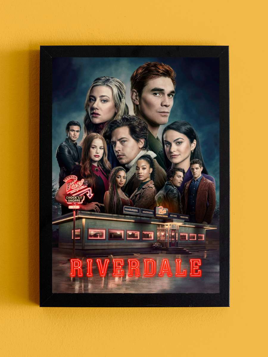 Riverdale Dizi Tablo Siyah Çerçeveli Dizi Poster Duvar Tablo