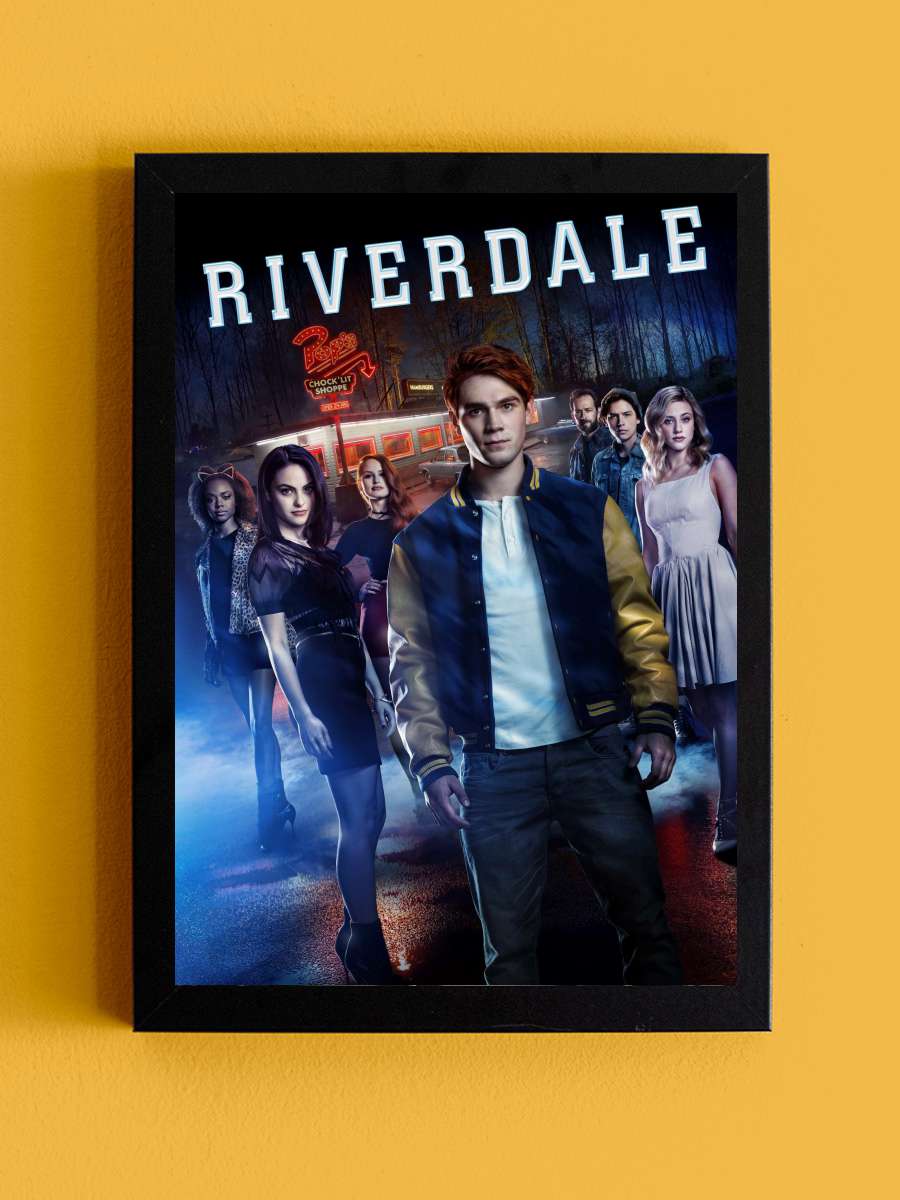 Riverdale Dizi Tablo Siyah Çerçeveli Dizi Poster Duvar Tablo