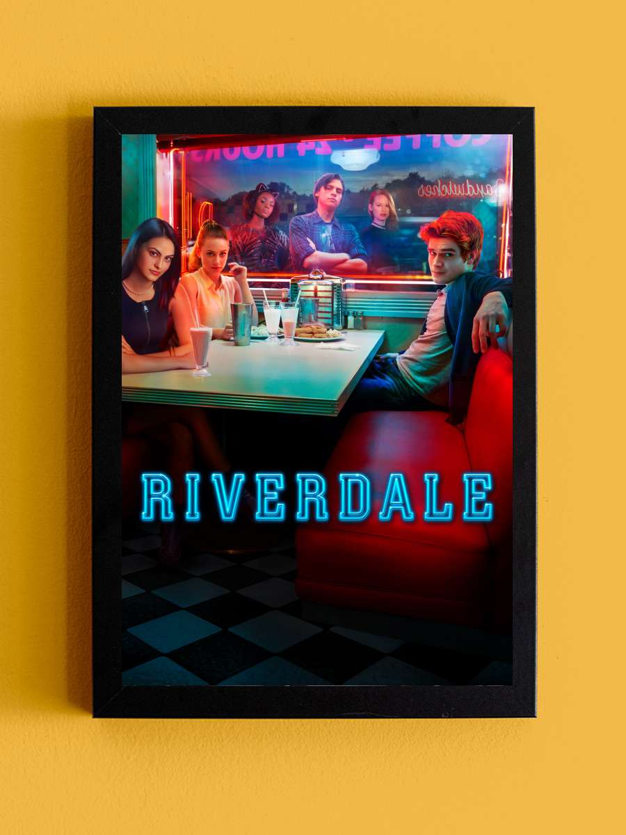 Riverdale Dizi Tablo Siyah Çerçeveli Dizi Poster Duvar Tablo