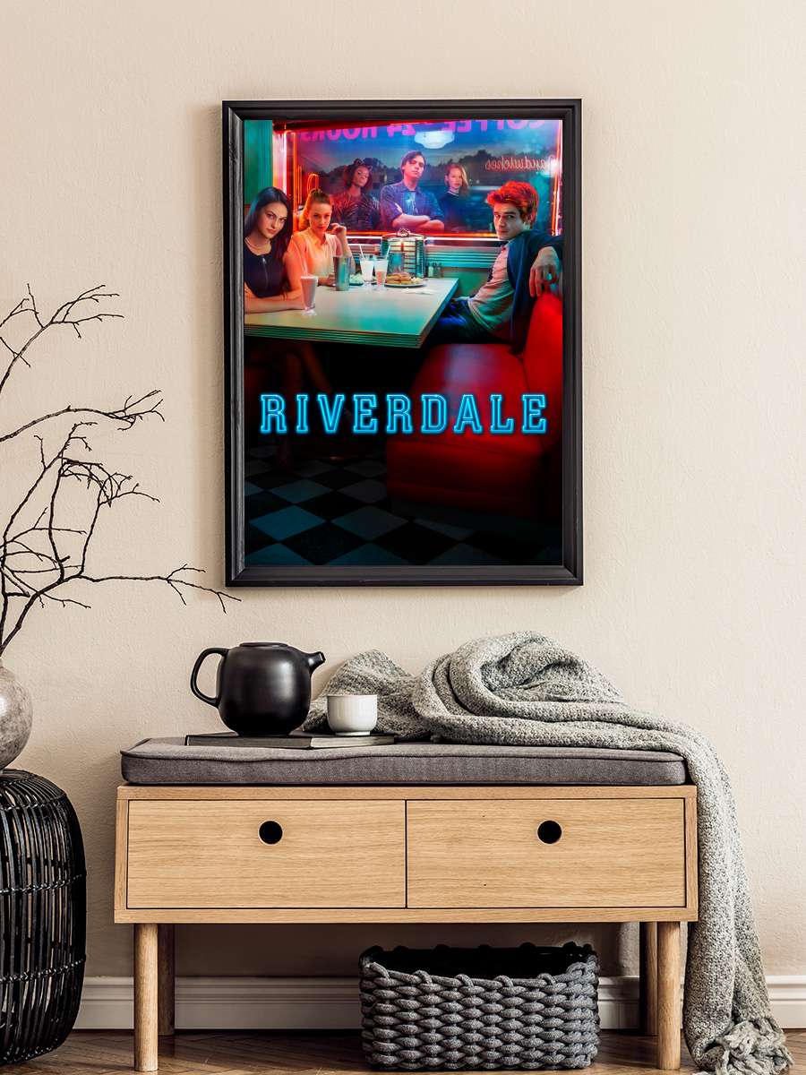 Riverdale Dizi Tablo Siyah Çerçeveli Dizi Poster Duvar Tablo