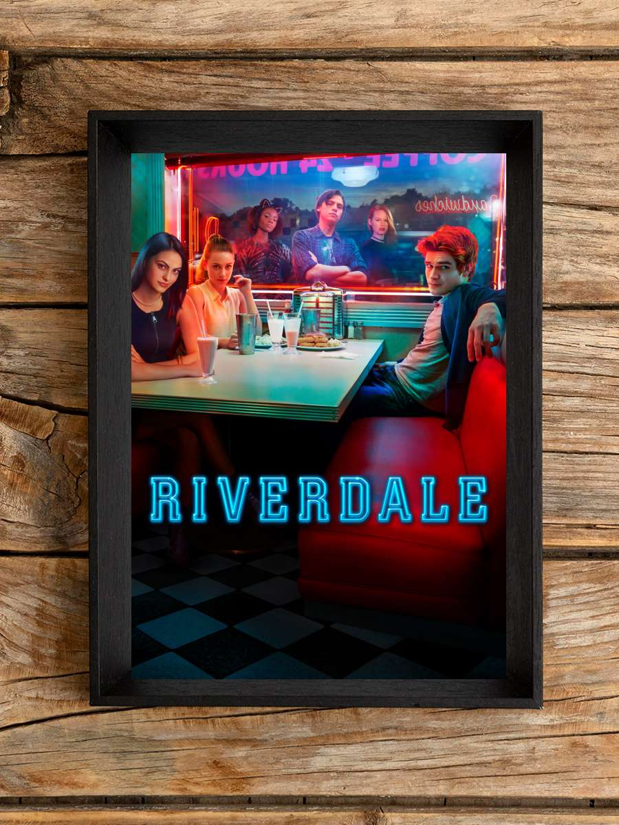 Riverdale Dizi Tablo Siyah Çerçeveli Dizi Poster Duvar Tablo