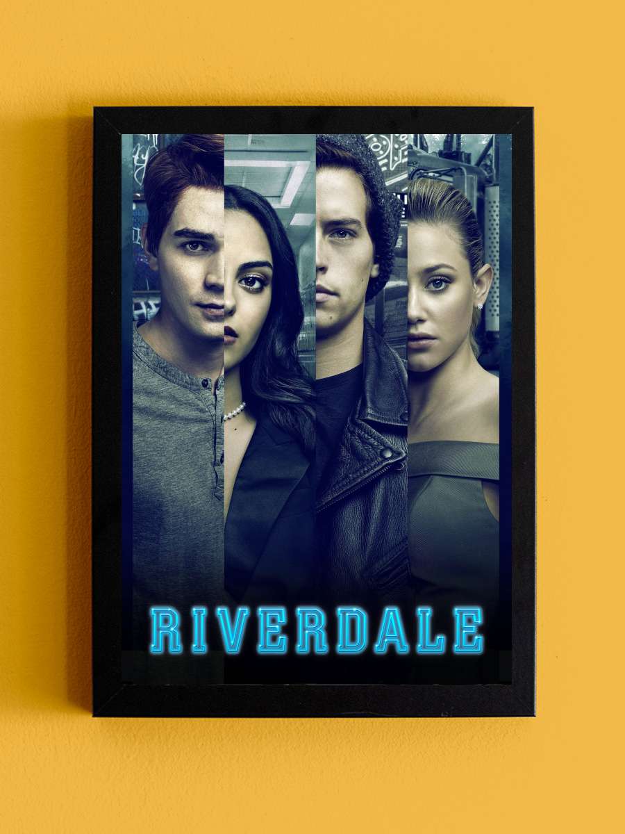 Riverdale Dizi Tablo Siyah Çerçeveli Dizi Poster Duvar Tablo