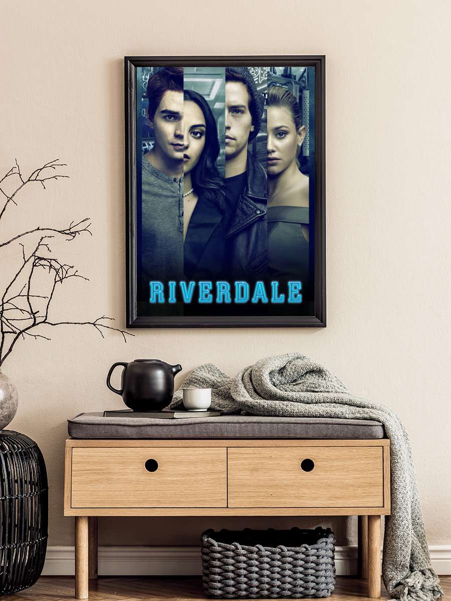 Riverdale Dizi Tablo Siyah Çerçeveli Dizi Poster Duvar Tablo