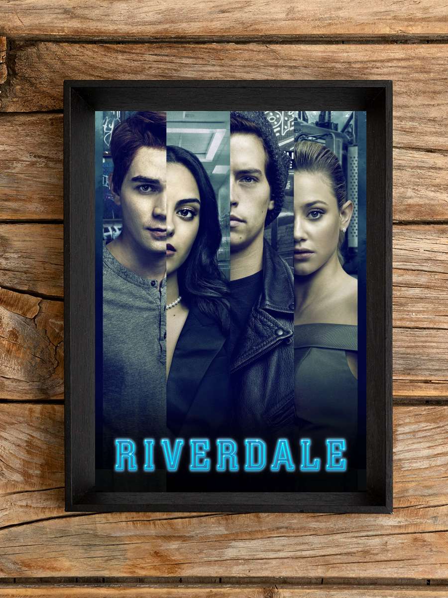 Riverdale Dizi Tablo Siyah Çerçeveli Dizi Poster Duvar Tablo