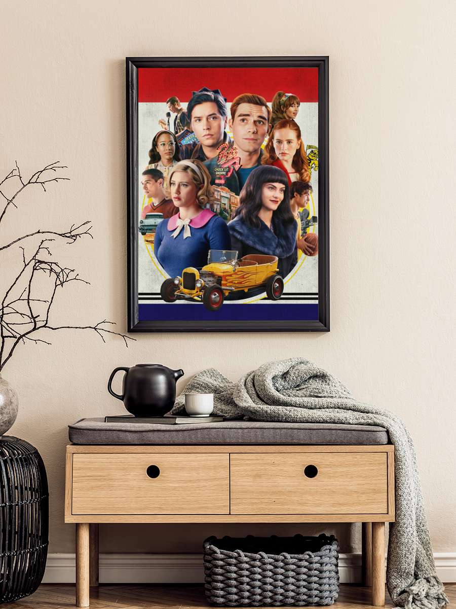 Riverdale Dizi Tablo Siyah Çerçeveli Dizi Poster Duvar Tablo