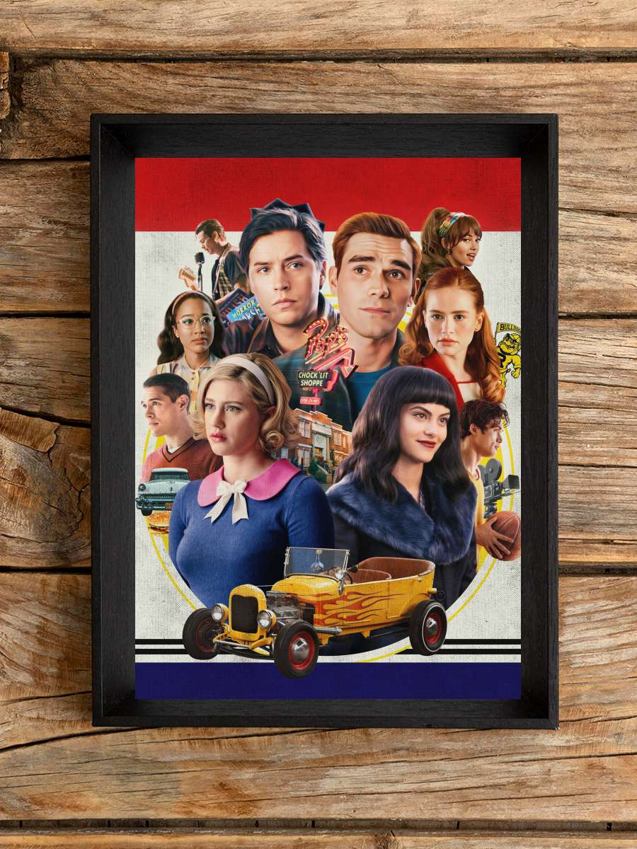 Riverdale Dizi Tablo Siyah Çerçeveli Dizi Poster Duvar Tablo