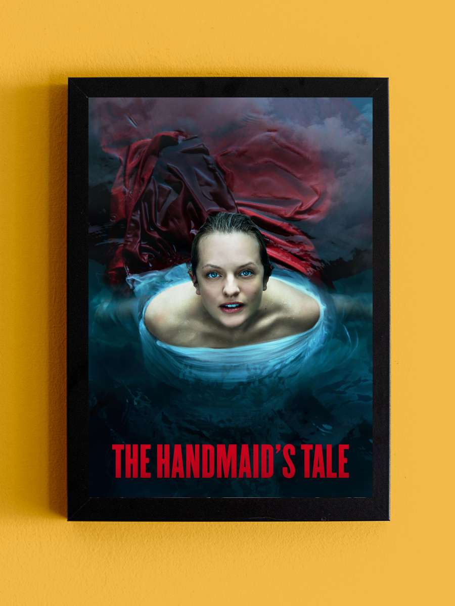 The Handmaid's Tale Dizi Tablo Siyah Çerçeveli Dizi Poster Duvar Tablo