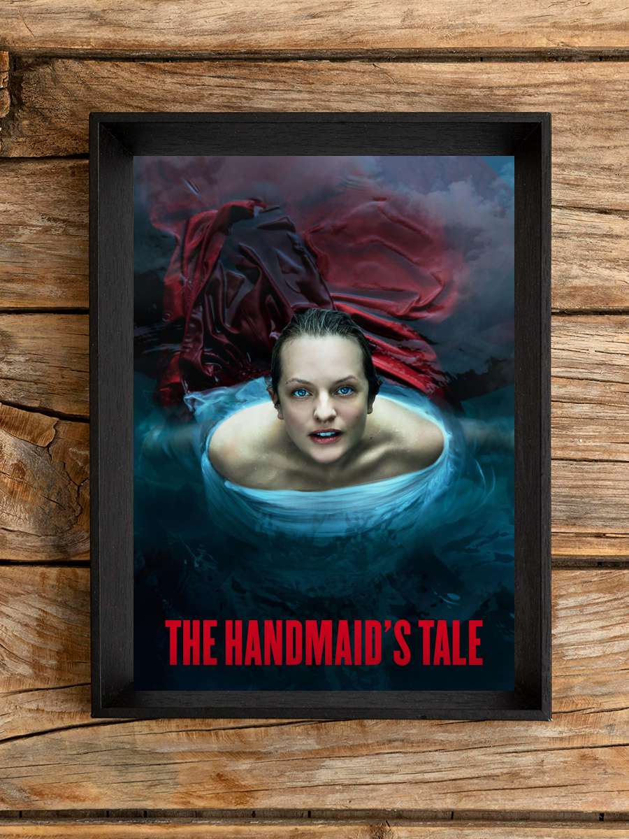 The Handmaid's Tale Dizi Tablo Siyah Çerçeveli Dizi Poster Duvar Tablo