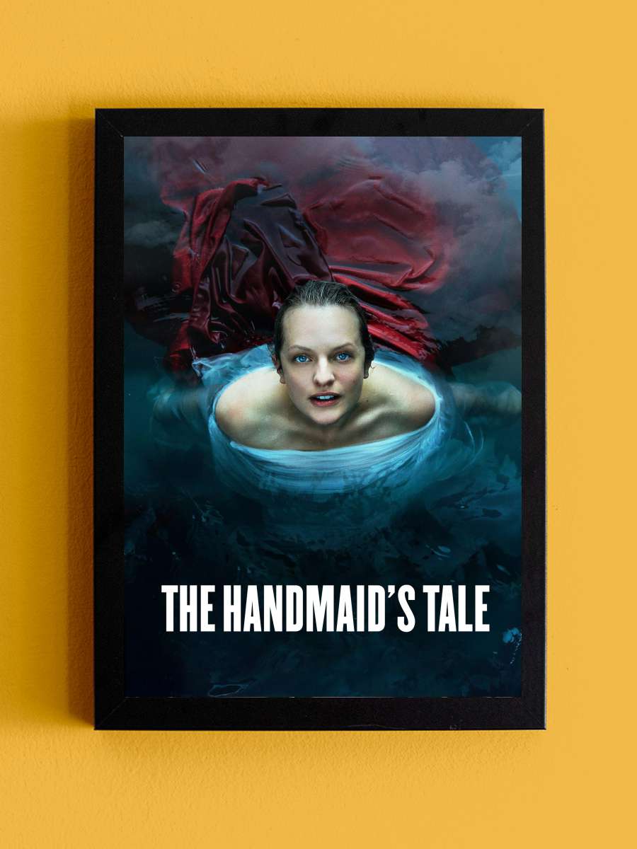 The Handmaid's Tale Dizi Tablo Siyah Çerçeveli Dizi Poster Duvar Tablo