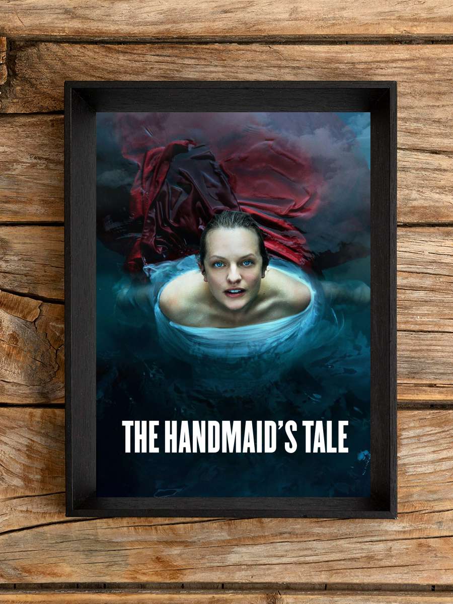 The Handmaid's Tale Dizi Tablo Siyah Çerçeveli Dizi Poster Duvar Tablo