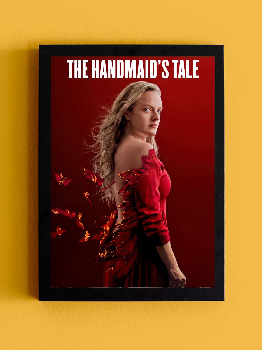 The Handmaid's Tale Dizi Tablo Siyah Çerçeveli Dizi Poster Duvar Tablo