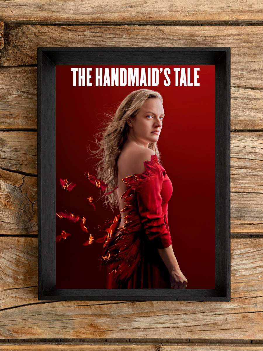 The Handmaid's Tale Dizi Tablo Siyah Çerçeveli Dizi Poster Duvar Tablo