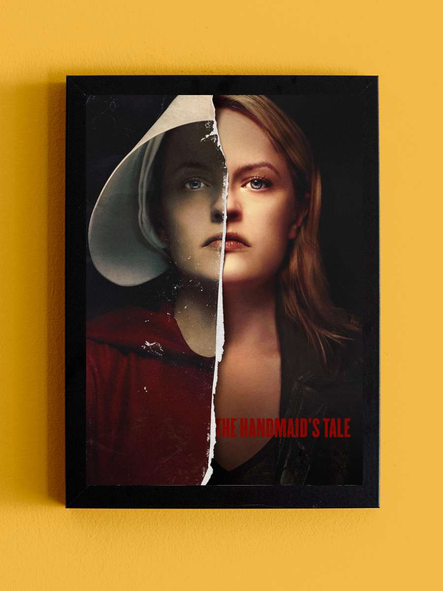 The Handmaid's Tale Dizi Tablo Siyah Çerçeveli Dizi Poster Duvar Tablo