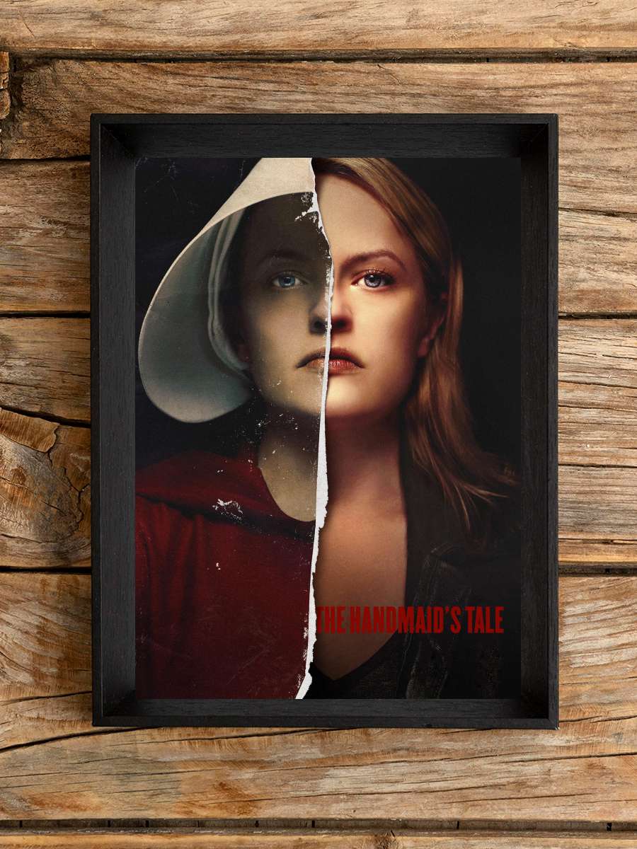 The Handmaid's Tale Dizi Tablo Siyah Çerçeveli Dizi Poster Duvar Tablo