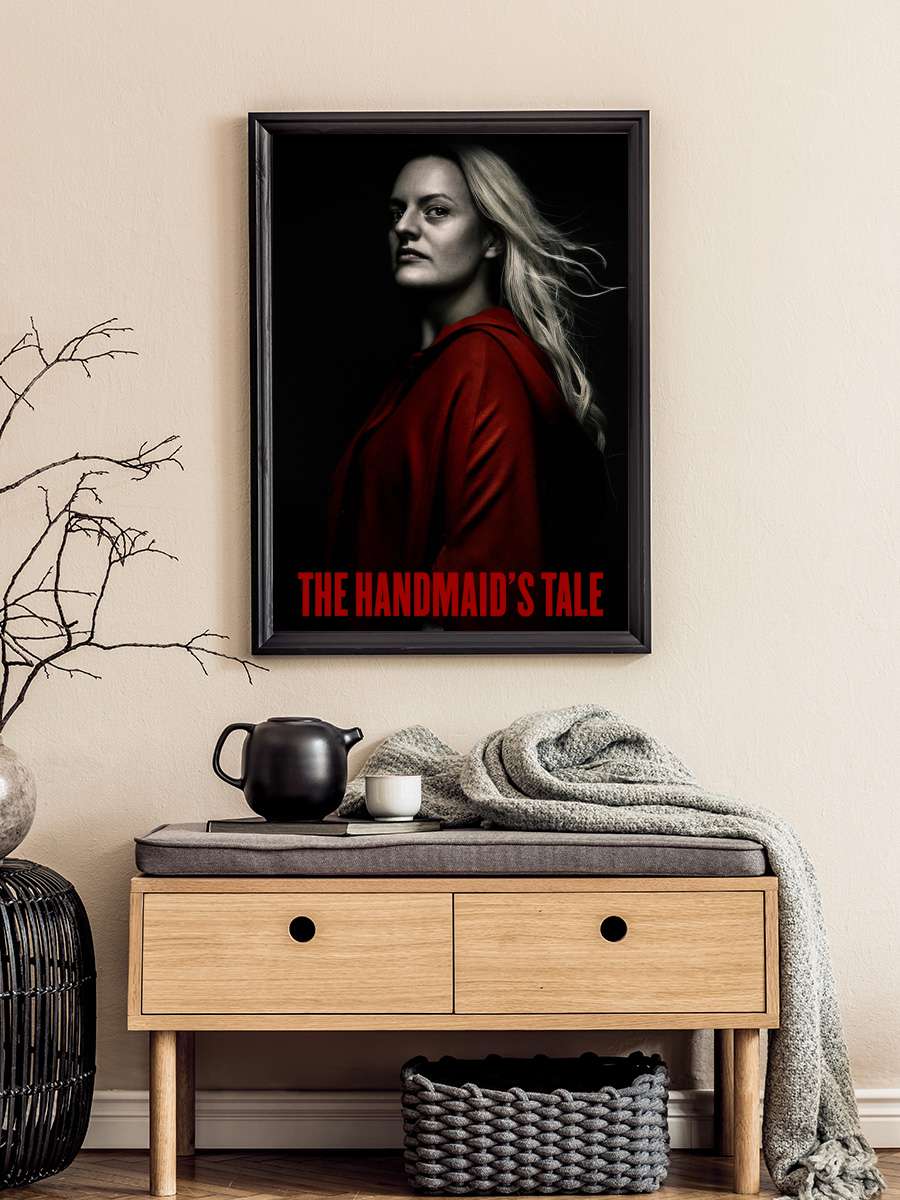 The Handmaid's Tale Dizi Tablo Siyah Çerçeveli Dizi Poster Duvar Tablo