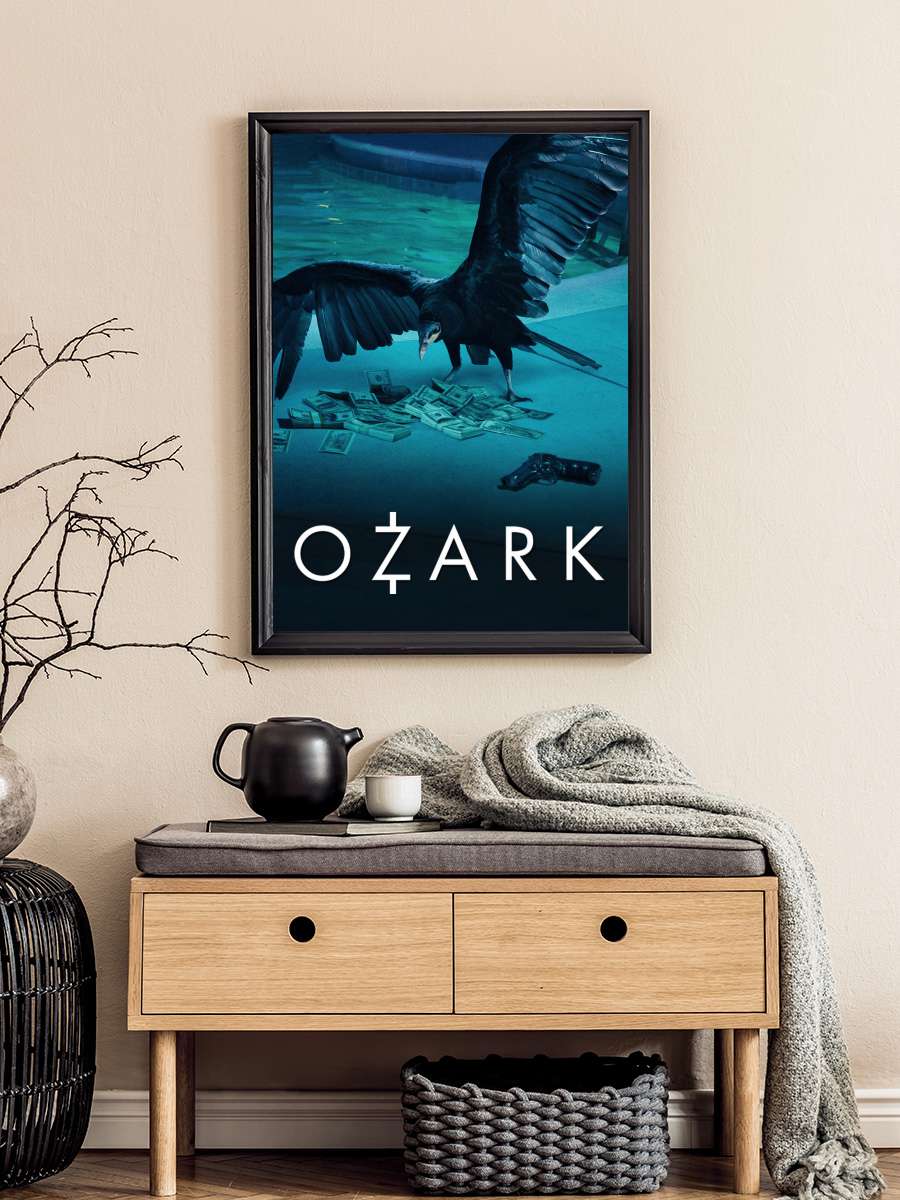 Ozark Dizi Tablo Siyah Çerçeveli Dizi Poster Duvar Tablo