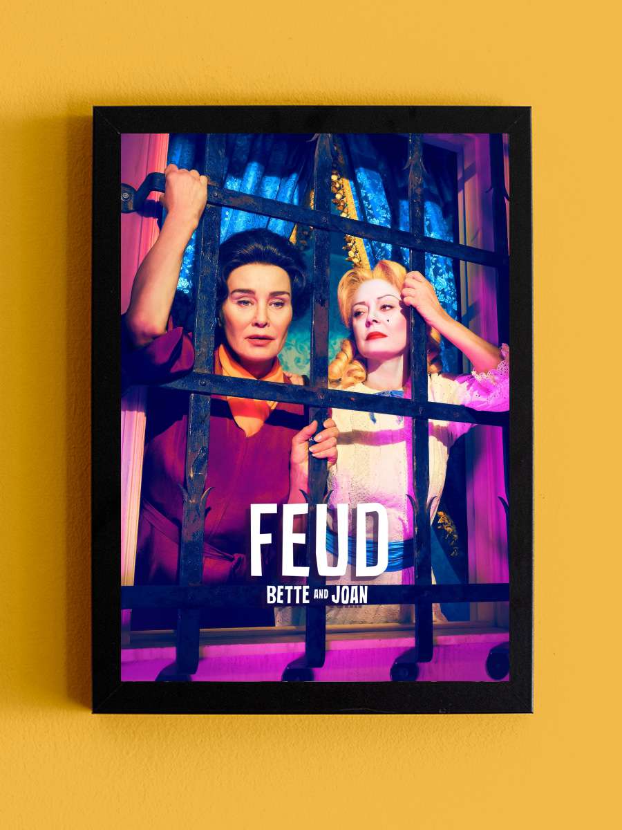 FEUD Dizi Tablo Siyah Çerçeveli Dizi Poster Duvar Tablo