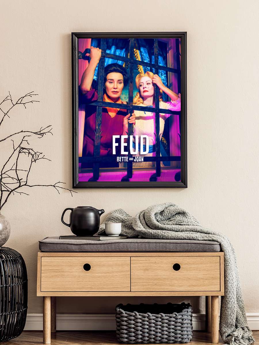 FEUD Dizi Tablo Siyah Çerçeveli Dizi Poster Duvar Tablo