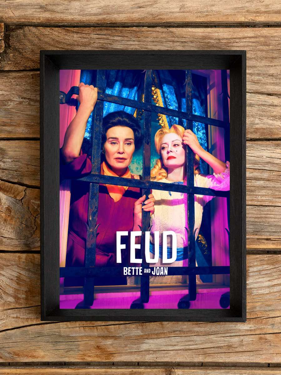 FEUD Dizi Tablo Siyah Çerçeveli Dizi Poster Duvar Tablo