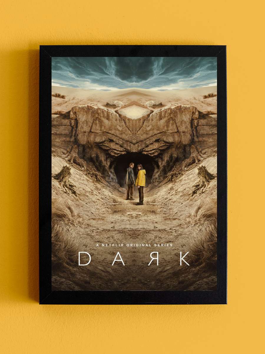 Dark Dizi Tablo Siyah Çerçeveli Dizi Poster Duvar Tablo