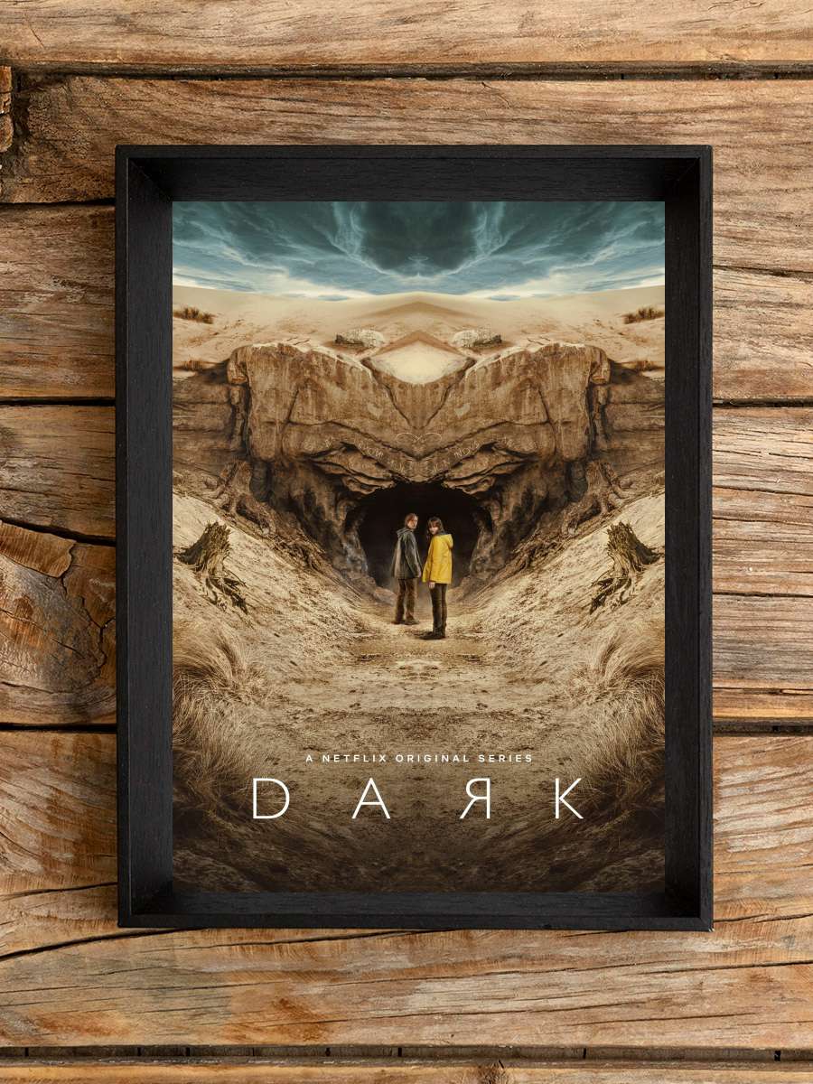 Dark Dizi Tablo Siyah Çerçeveli Dizi Poster Duvar Tablo