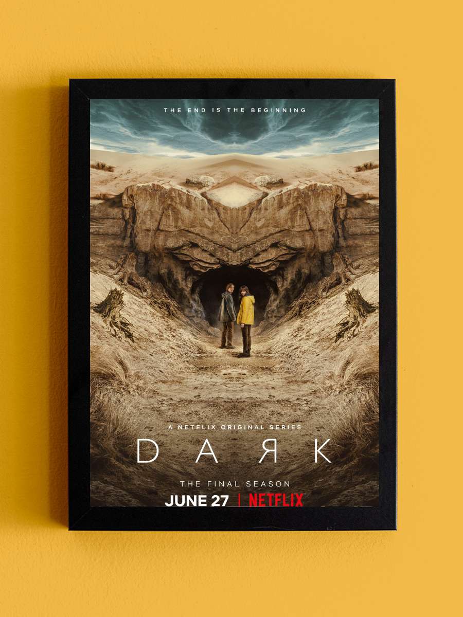 Dark Dizi Tablo Siyah Çerçeveli Dizi Poster Duvar Tablo