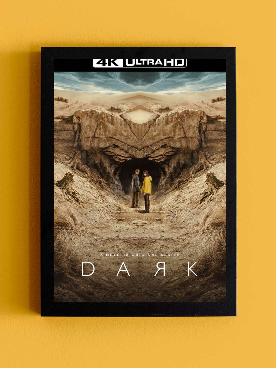 Dark Dizi Tablo Siyah Çerçeveli Dizi Poster Duvar Tablo