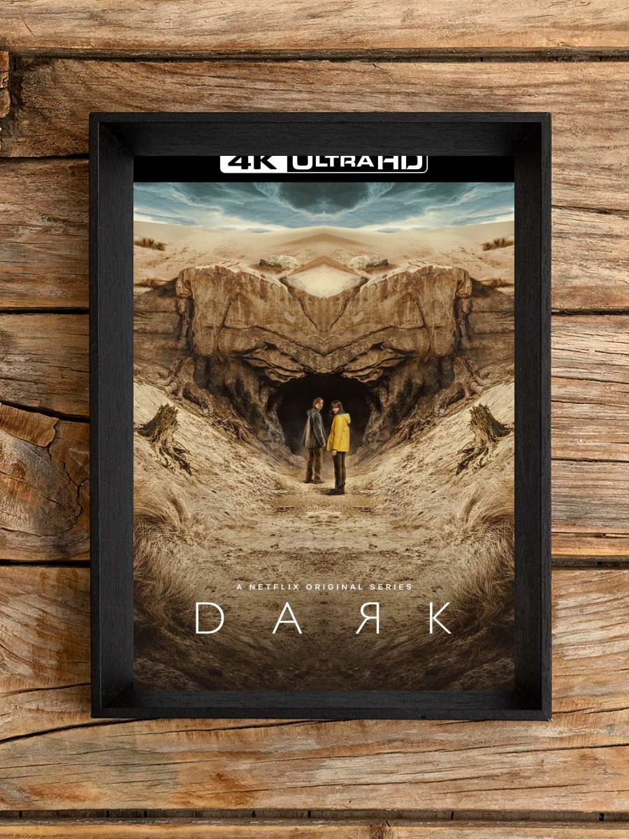 Dark Dizi Tablo Siyah Çerçeveli Dizi Poster Duvar Tablo