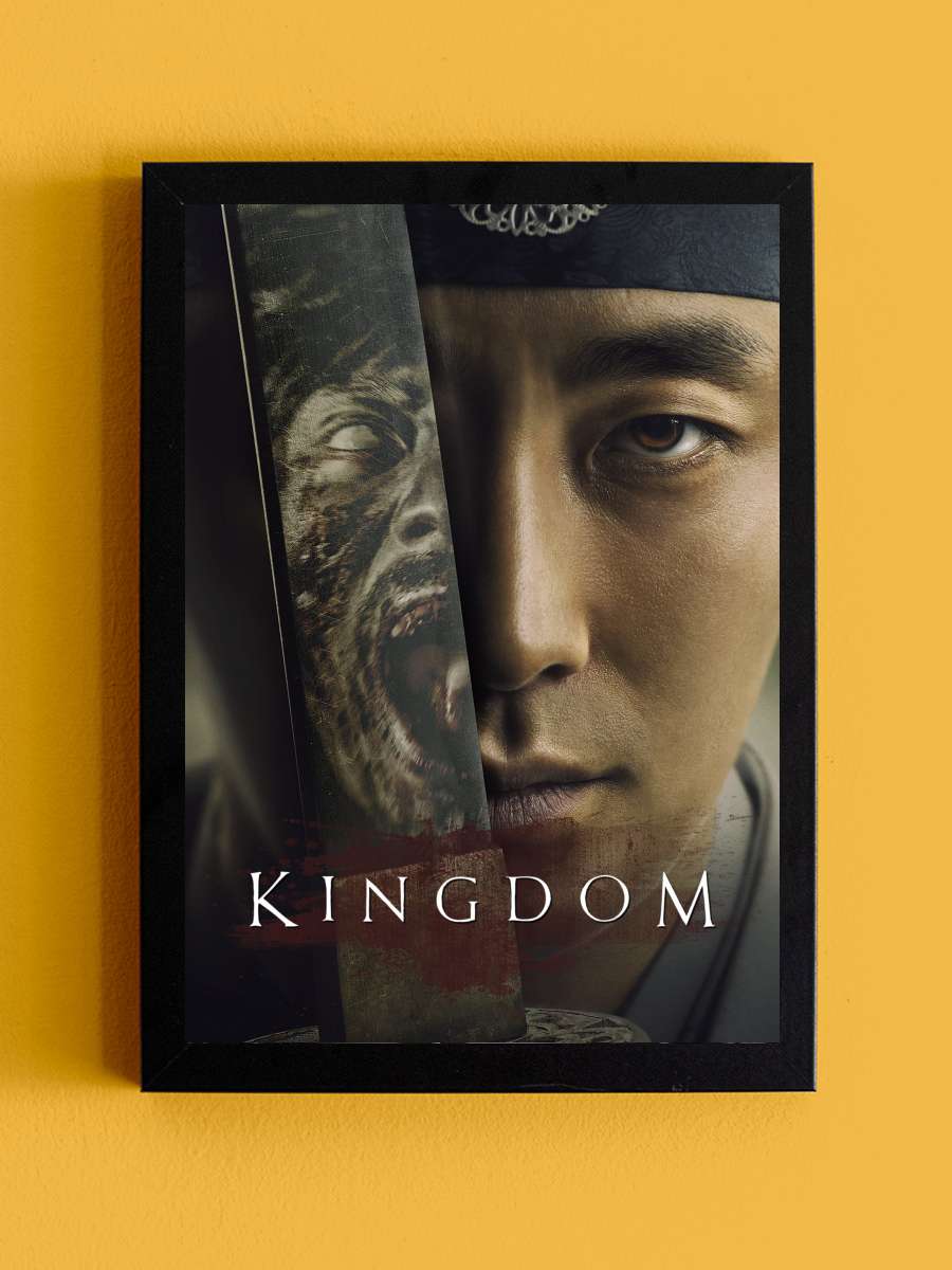 Kingdom - 킹덤 Dizi Tablo Siyah Çerçeveli Dizi Poster Duvar Tablo