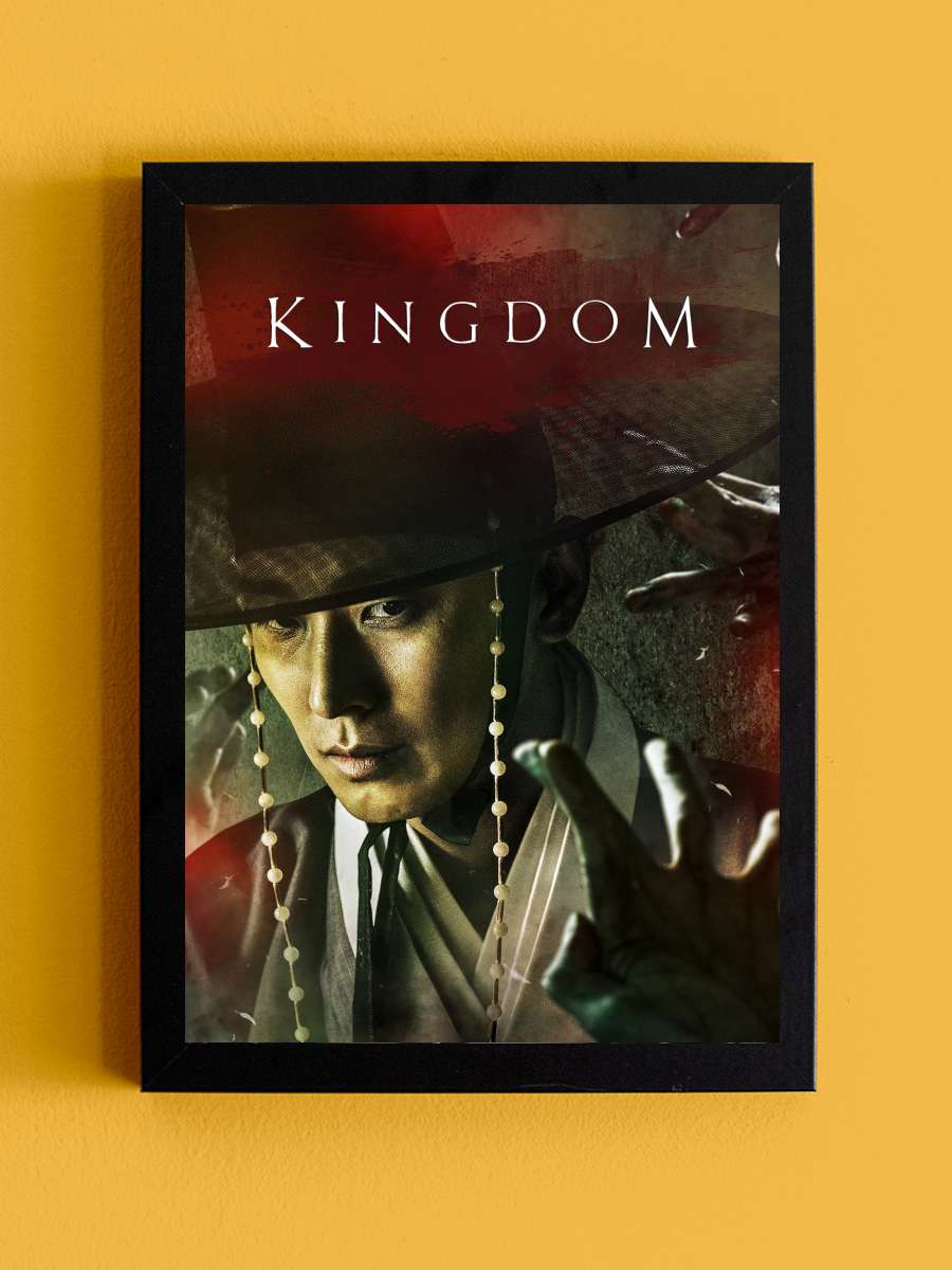 Kingdom - 킹덤 Dizi Tablo Siyah Çerçeveli Dizi Poster Duvar Tablo