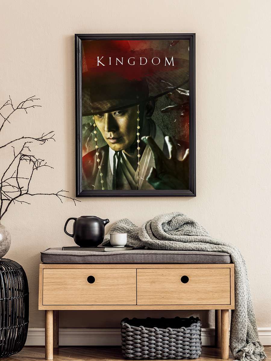 Kingdom - 킹덤 Dizi Tablo Siyah Çerçeveli Dizi Poster Duvar Tablo