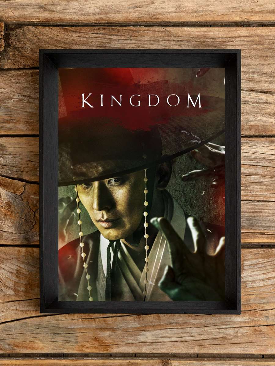 Kingdom - 킹덤 Dizi Tablo Siyah Çerçeveli Dizi Poster Duvar Tablo