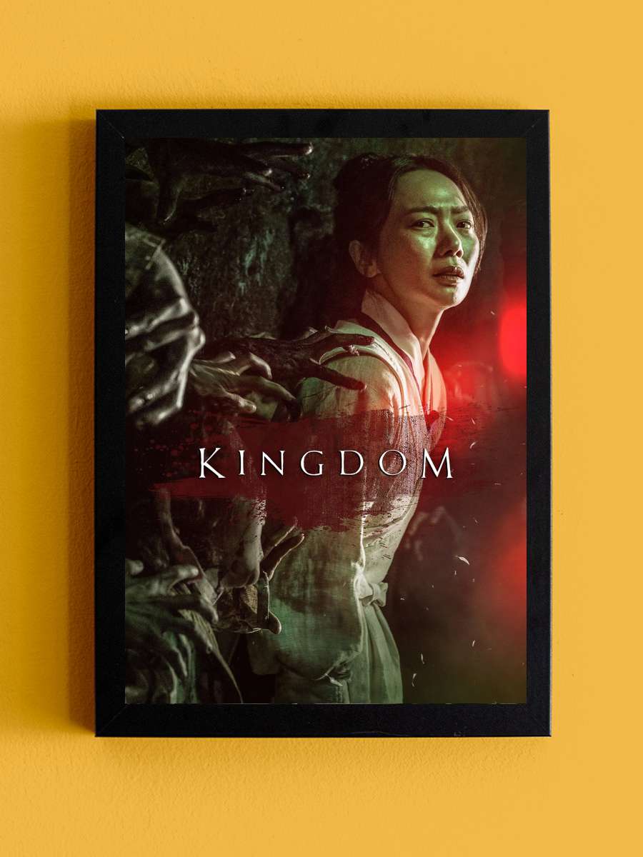 Kingdom - 킹덤 Dizi Tablo Siyah Çerçeveli Dizi Poster Duvar Tablo