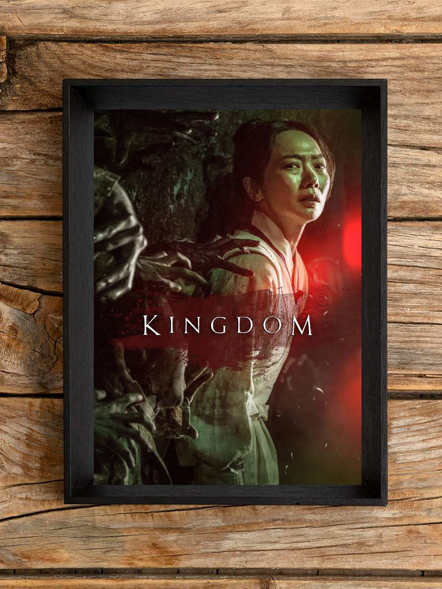 Kingdom - 킹덤 Dizi Tablo Siyah Çerçeveli Dizi Poster Duvar Tablo