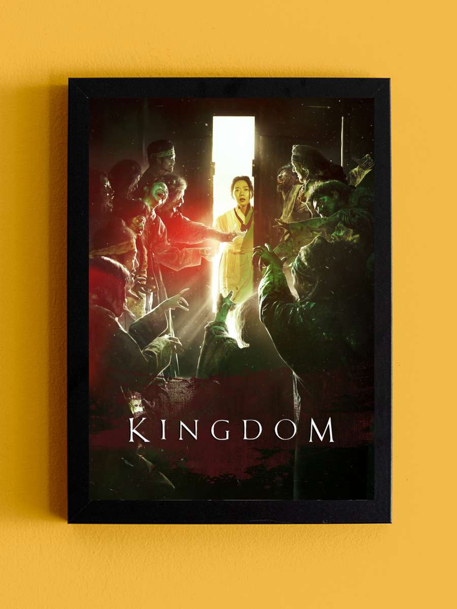 Kingdom - 킹덤 Dizi Tablo Siyah Çerçeveli Dizi Poster Duvar Tablo