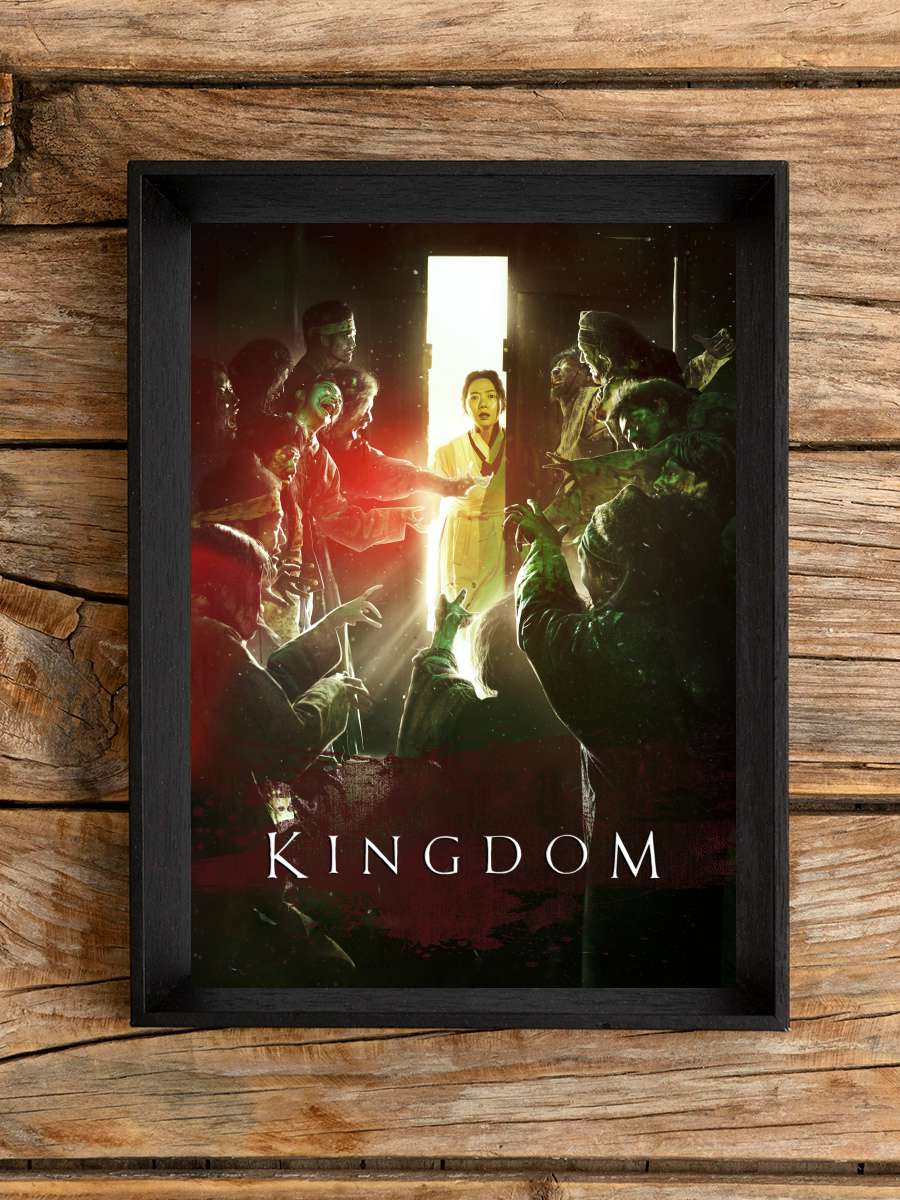 Kingdom - 킹덤 Dizi Tablo Siyah Çerçeveli Dizi Poster Duvar Tablo