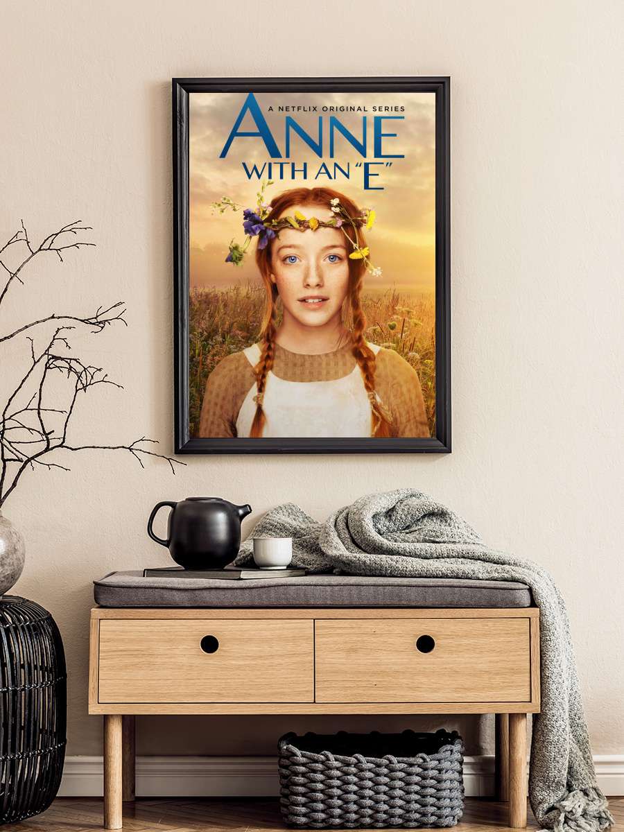 Anne with an E Dizi Tablo Siyah Çerçeveli Dizi Poster Duvar Tablo