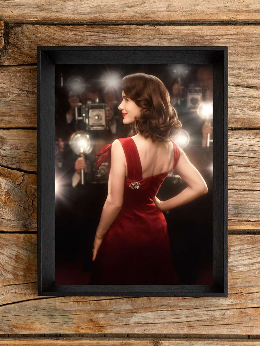 Muhteşem Bayan Maisel - The Marvelous Mrs. Maisel Dizi Tablo Siyah Çerçeveli Dizi Poster Duvar Tablo