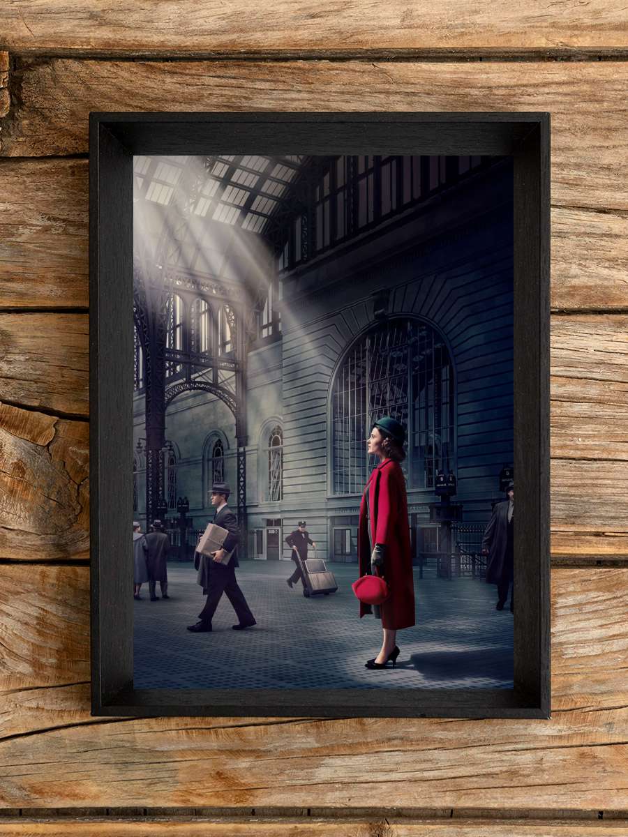 Muhteşem Bayan Maisel - The Marvelous Mrs. Maisel Dizi Tablo Siyah Çerçeveli Dizi Poster Duvar Tablo