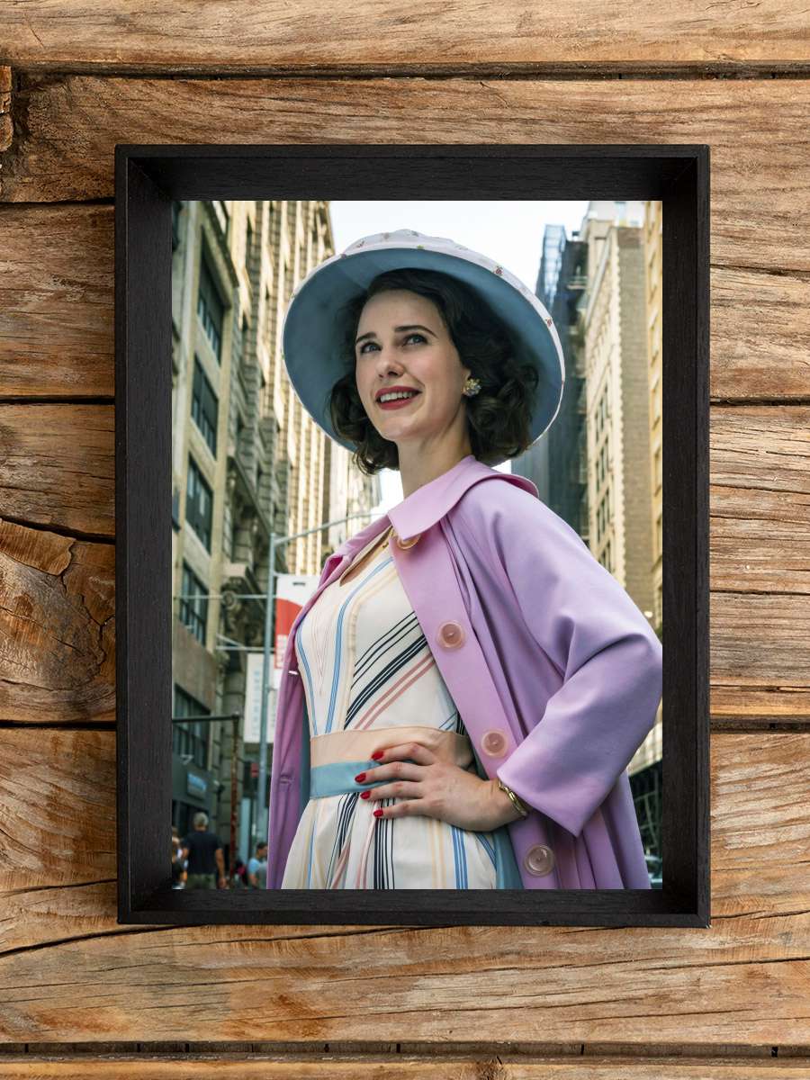 Muhteşem Bayan Maisel - The Marvelous Mrs. Maisel Dizi Tablo Siyah Çerçeveli Dizi Poster Duvar Tablo