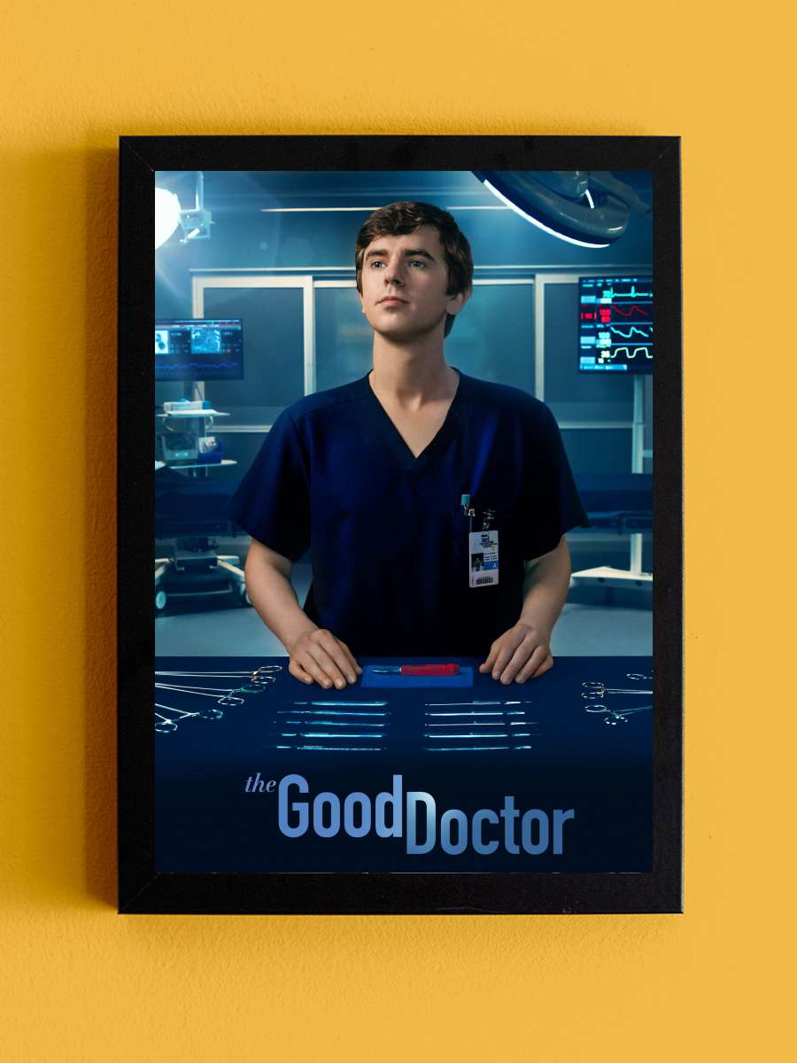 The Good Doctor Dizi Tablo Siyah Çerçeveli Dizi Poster Duvar Tablo